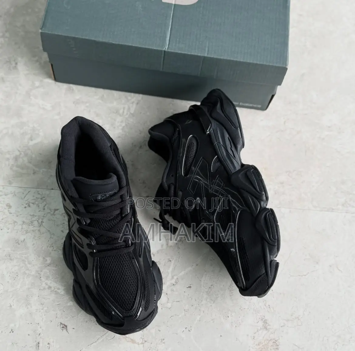 Classiv New Balance 9060 Cage Black Cat Sneakers in Stock