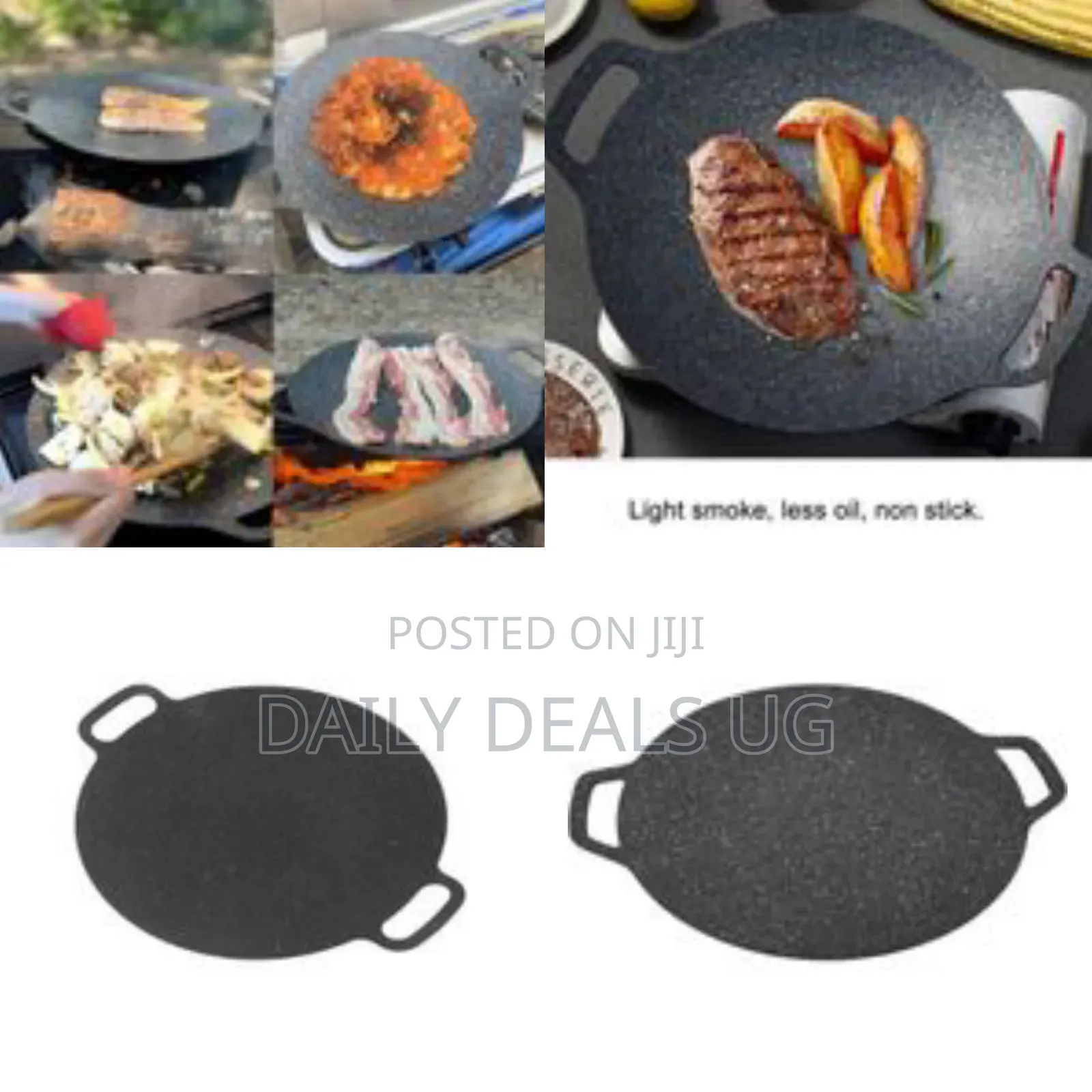 30cm Thermal Conductivity BBQ Grill Pan,Non Stick Circular Round Stove