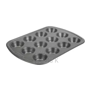 12 Hole Muffin Cupcake Baking Mold