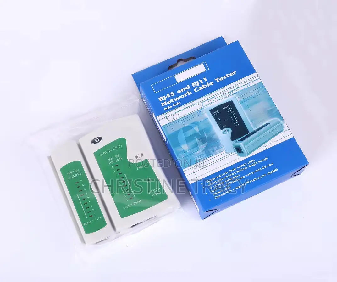Rj45 and Rj11 Network Cable Tester