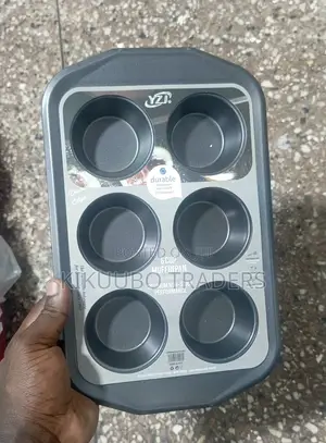 6 Hole Nonstick Cupcake Pan