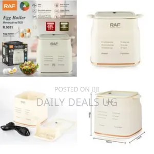Raf Household 300w 0.7l Egg Cooker 6 Function Automatic Fast Time