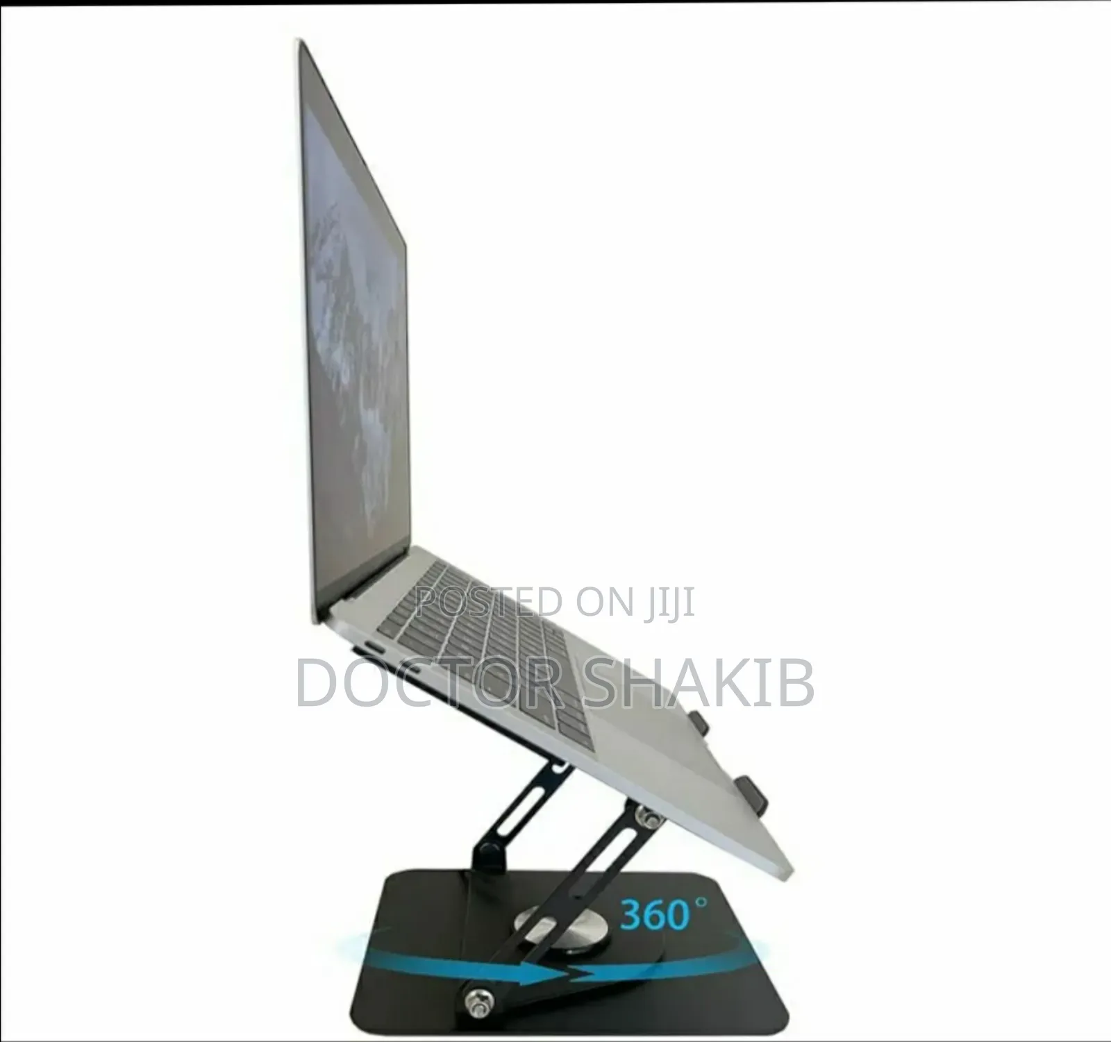 Strong 360° Rotating Laptop Stand With Fan
