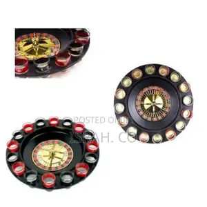 Shot Glass Roulette Drinking Game Set (2balls 16glasses)