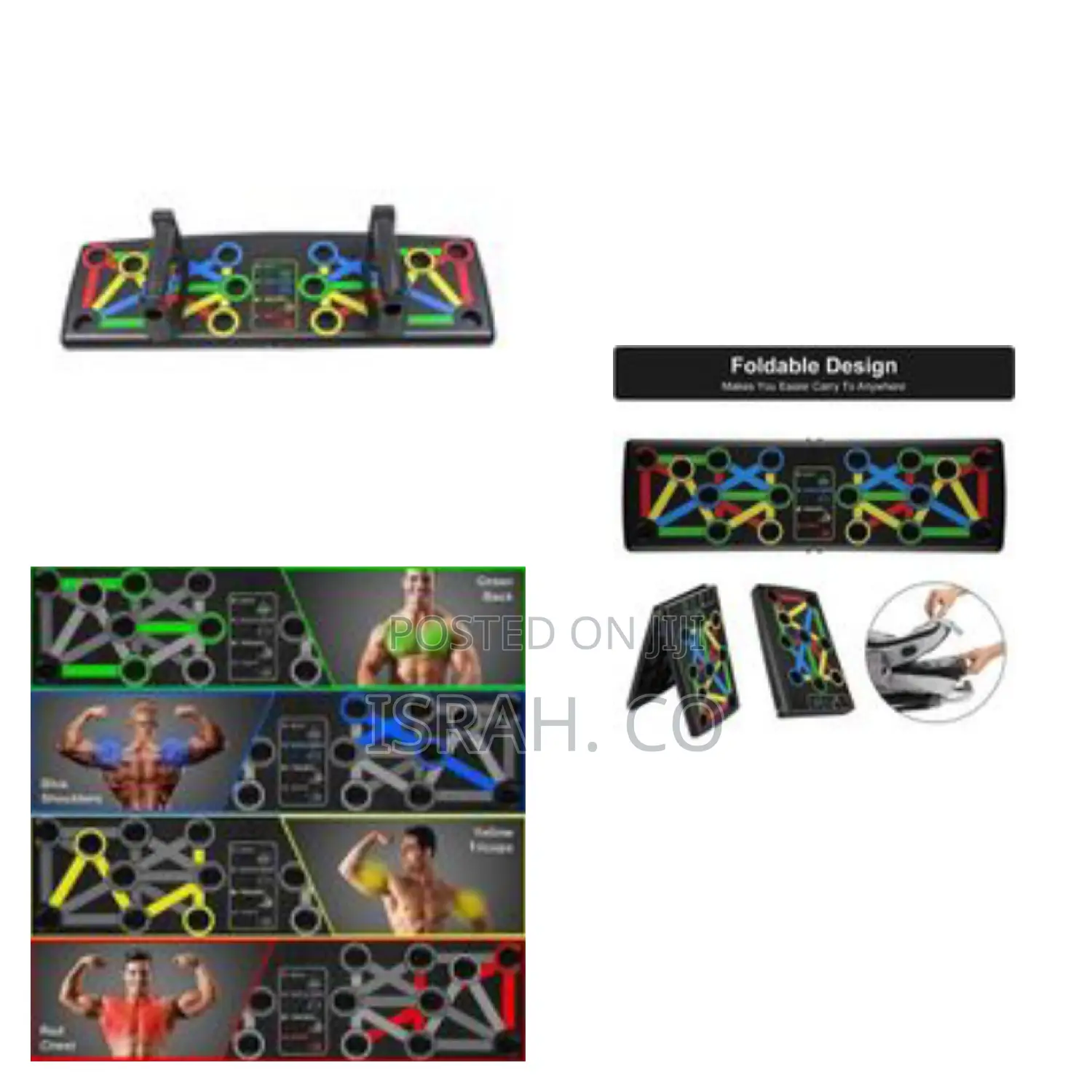 Foldable Push Up Board Multifunctional Body