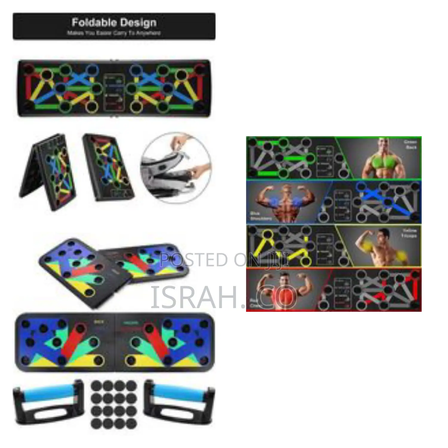 Foldable Push Up Board Multifunctional Body