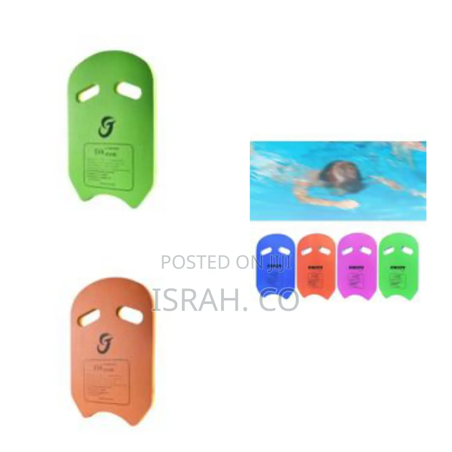 U-Shaped Pool Floats With Integrated Hole Handle Swimming