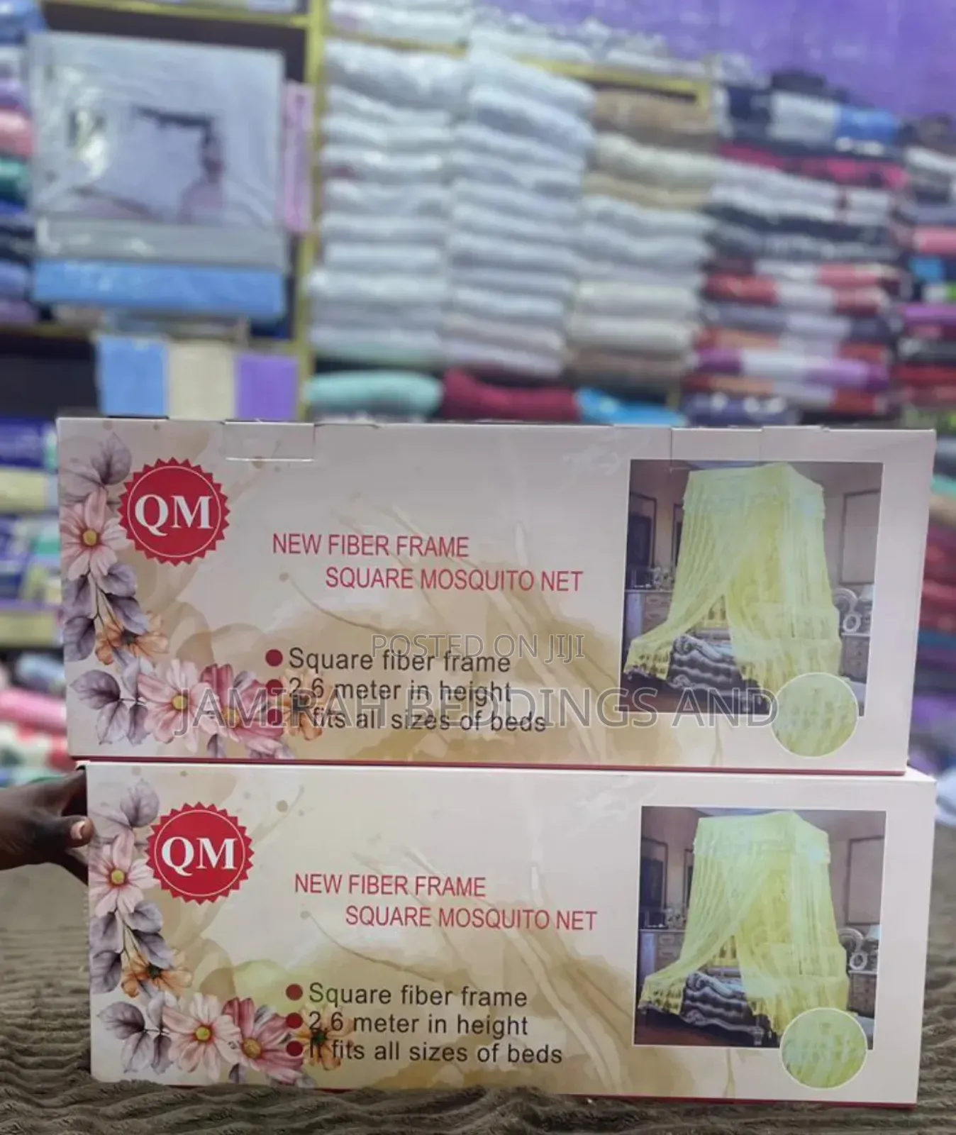 New Fiber Frame Square Net