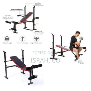 Adjustable Home Gym Bench Press for Full Body Exercise