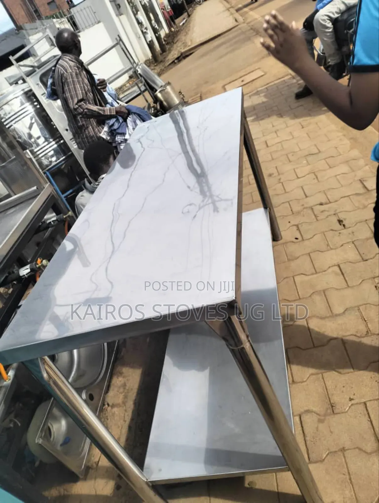 Stainless Steel Kitchen Tables With Lower Shelf