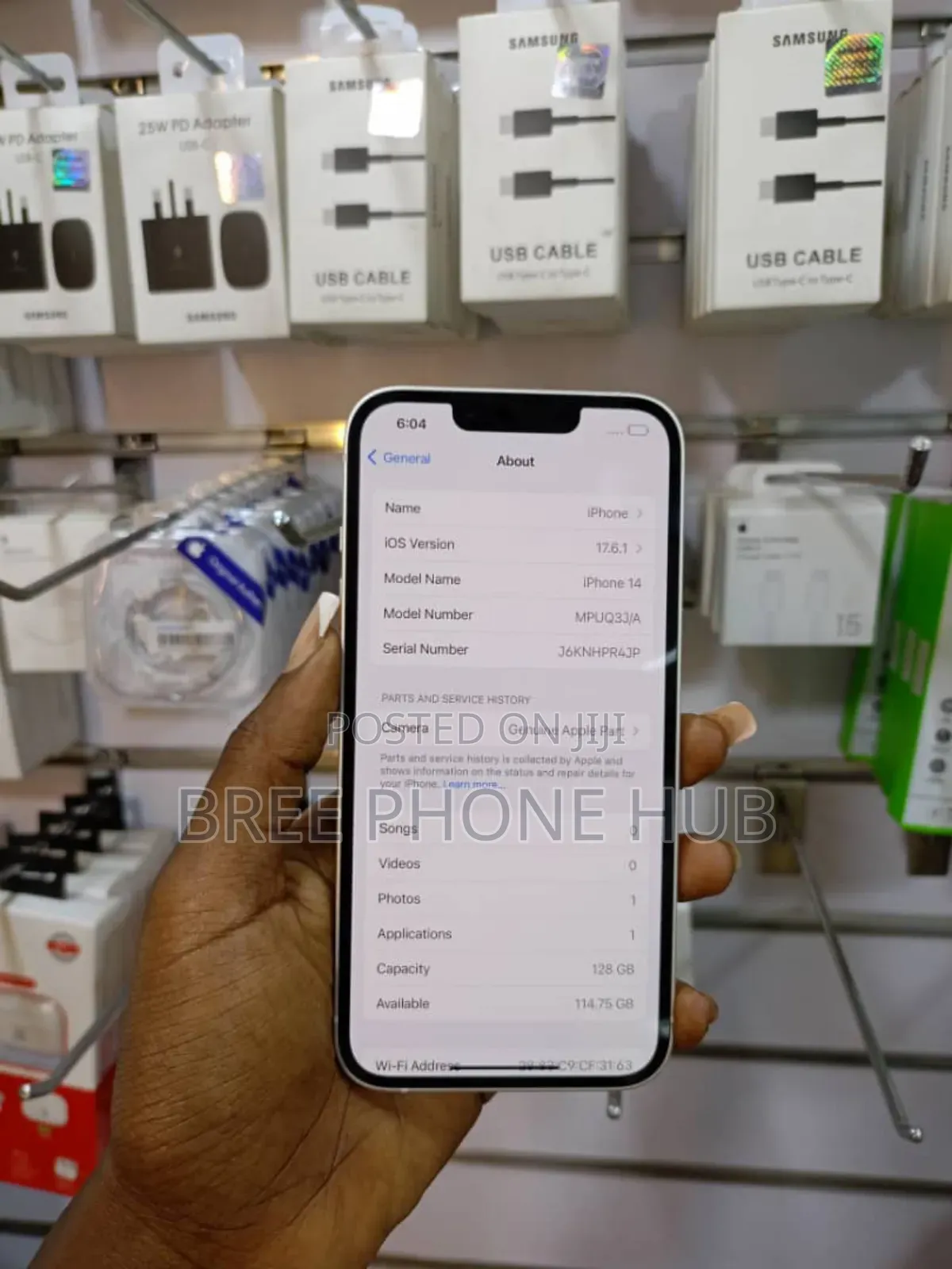 Apple iPhone 14 128 GB White