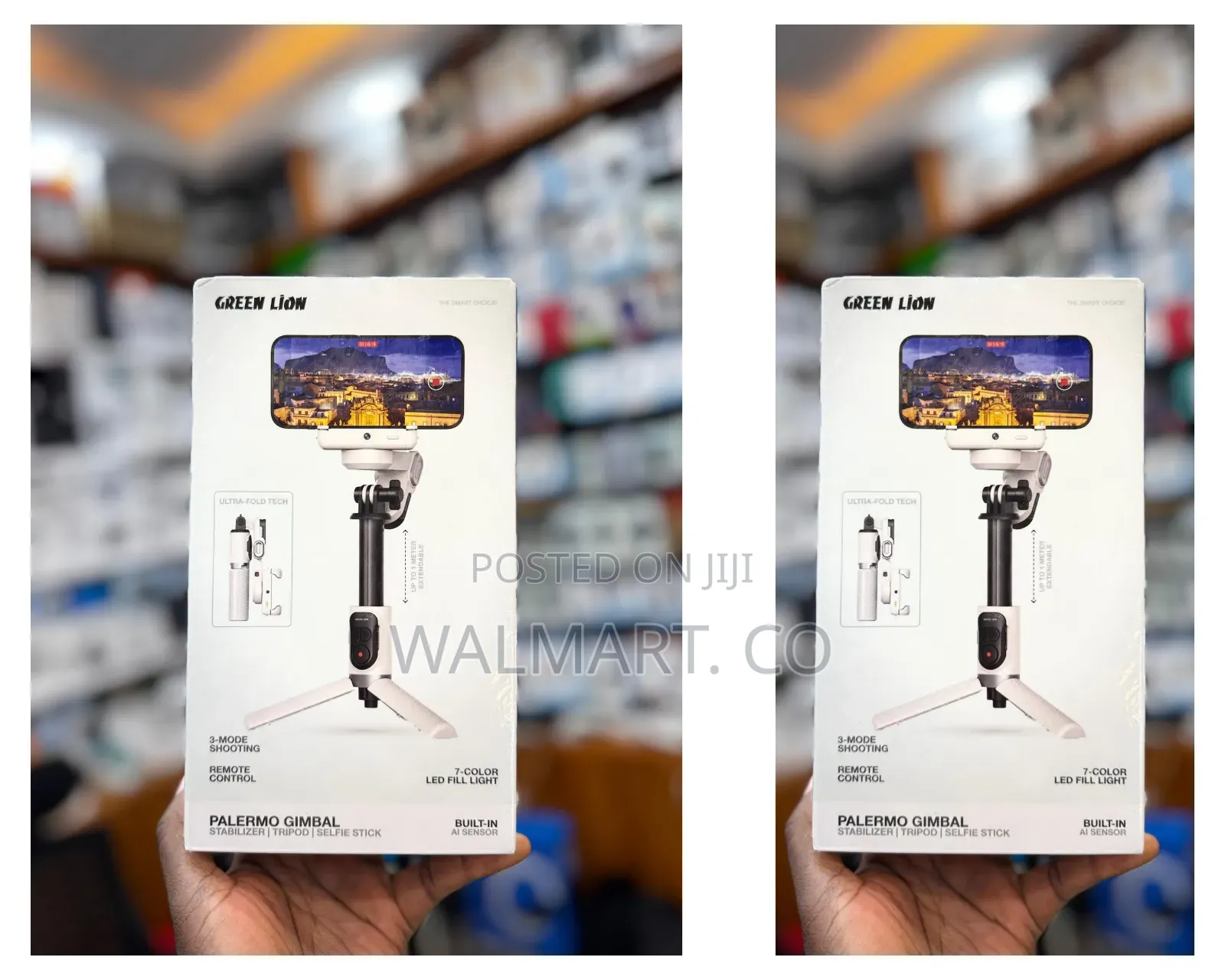 Green Lion Palermo Gimbal Stabilizer Tripod Selfie Stick