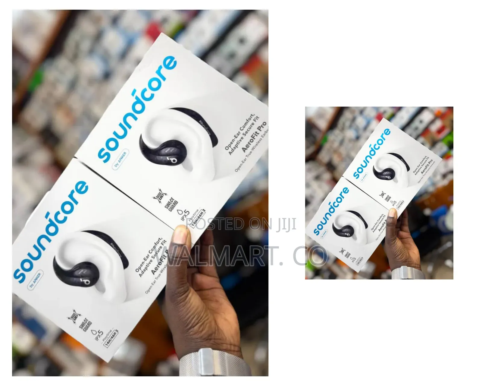 Soundcore Aerofit Pro Open Ear Comfort Adaptive Secure Fit Earphones