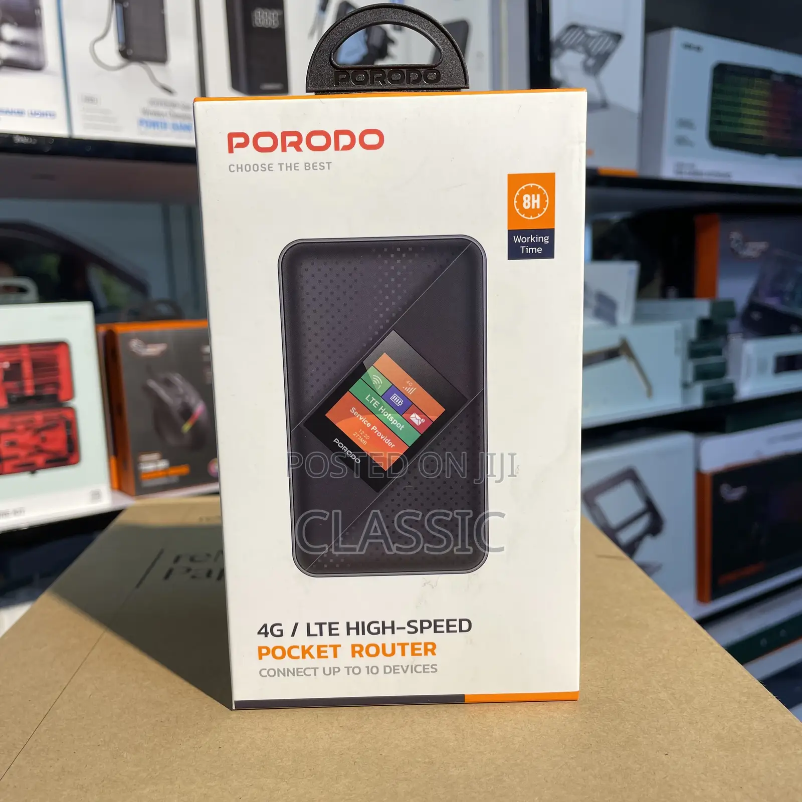 Porodo Portable Mifi 3g/4g Router Cat4 V2