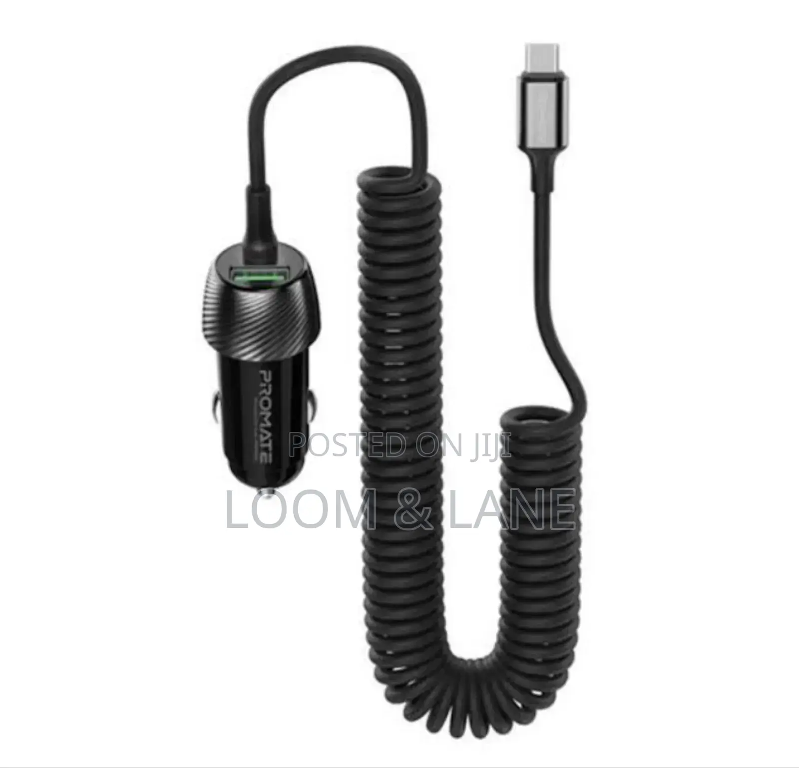 Promate Car Charger for Apple Lightning Devices