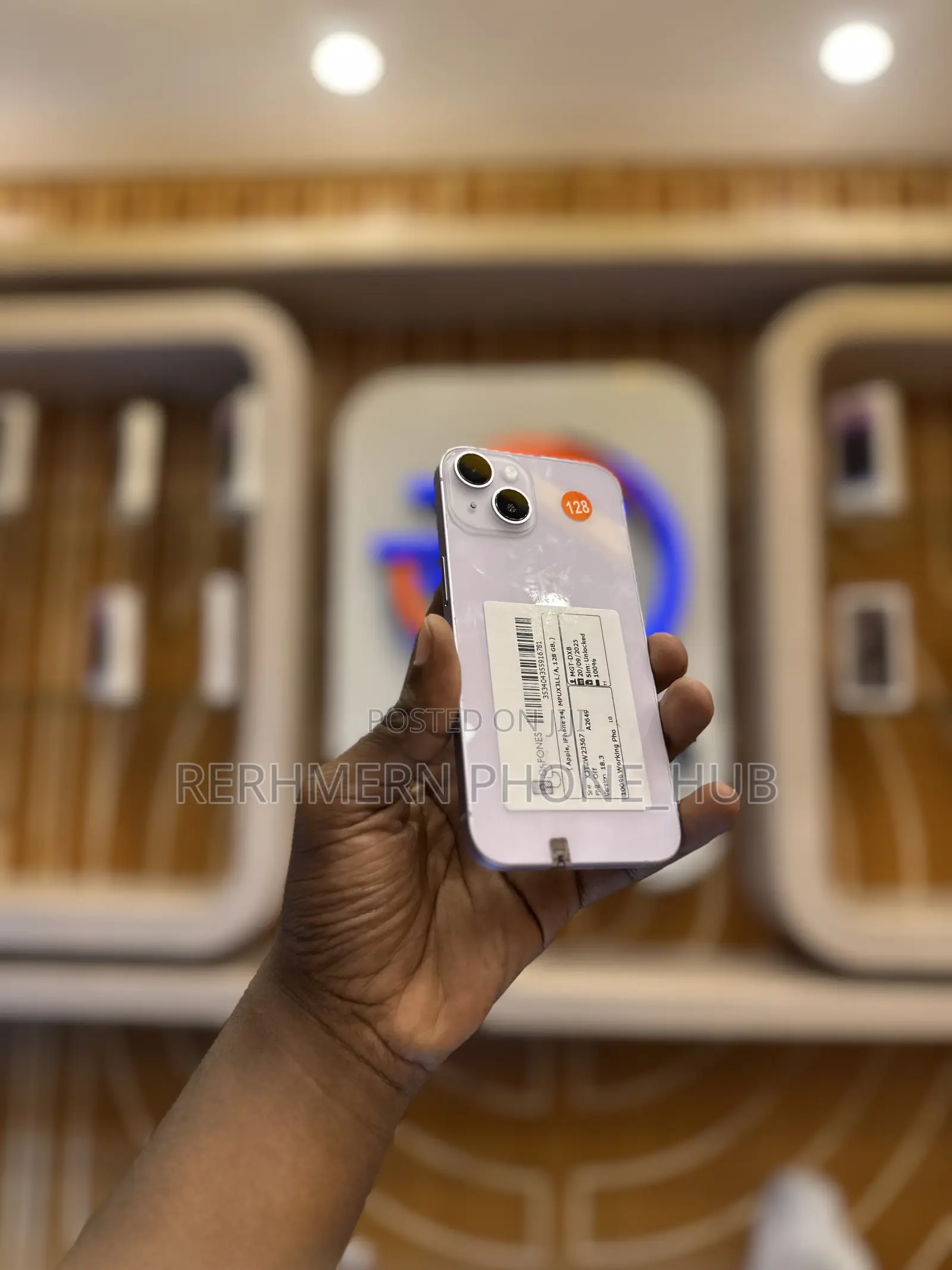 New Apple iPhone 14 128 GB White