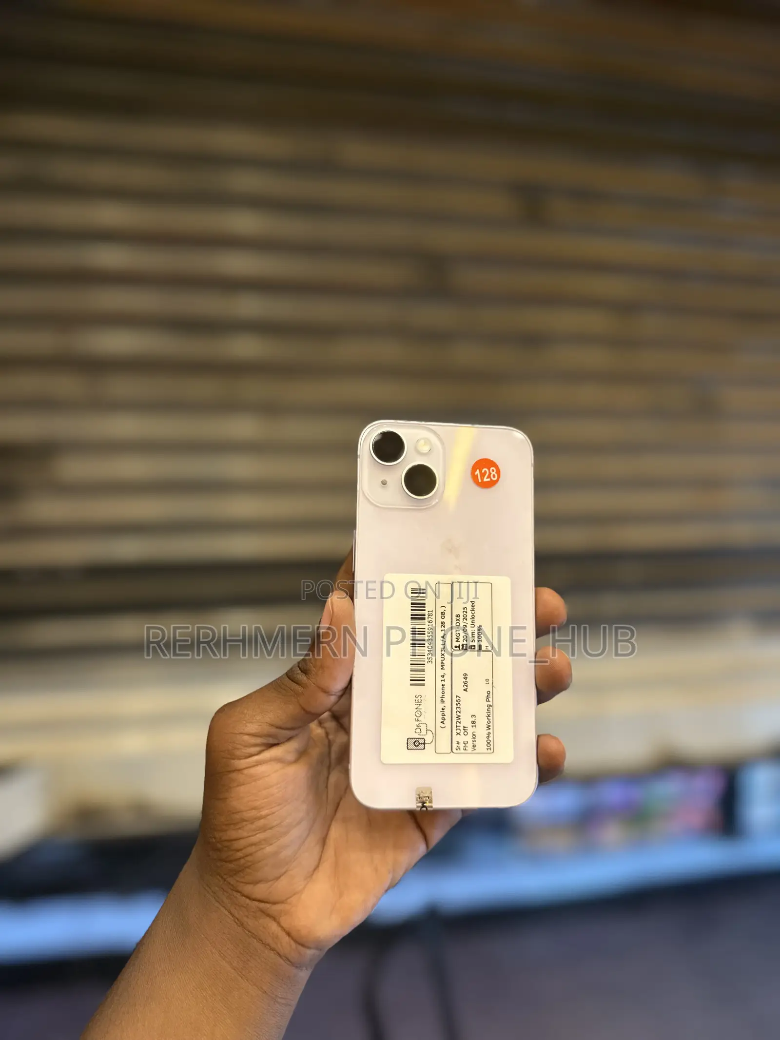 New Apple iPhone 14 128 GB White