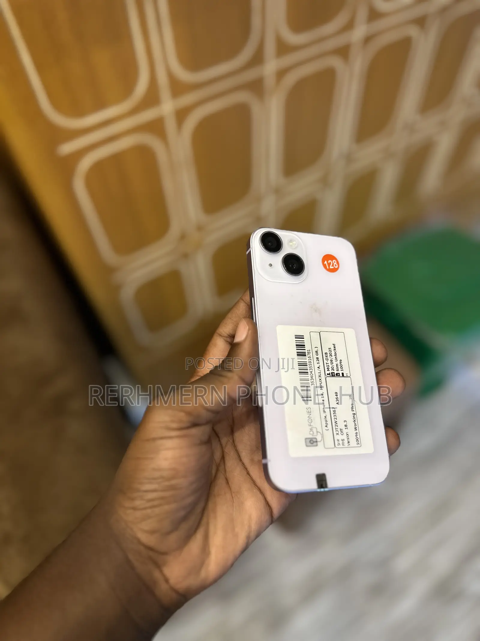 New Apple iPhone 14 128 GB White