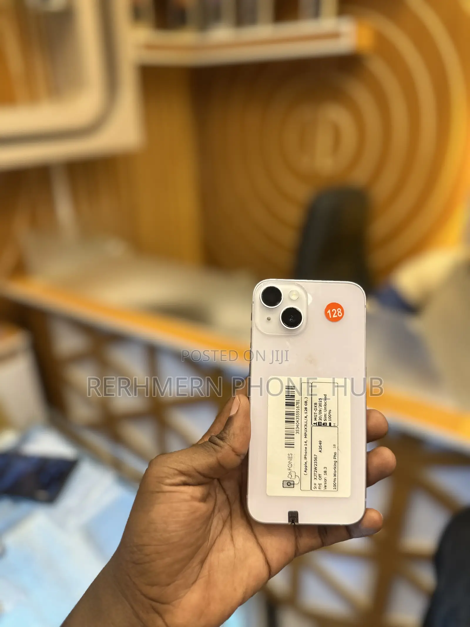 New Apple iPhone 14 128 GB White