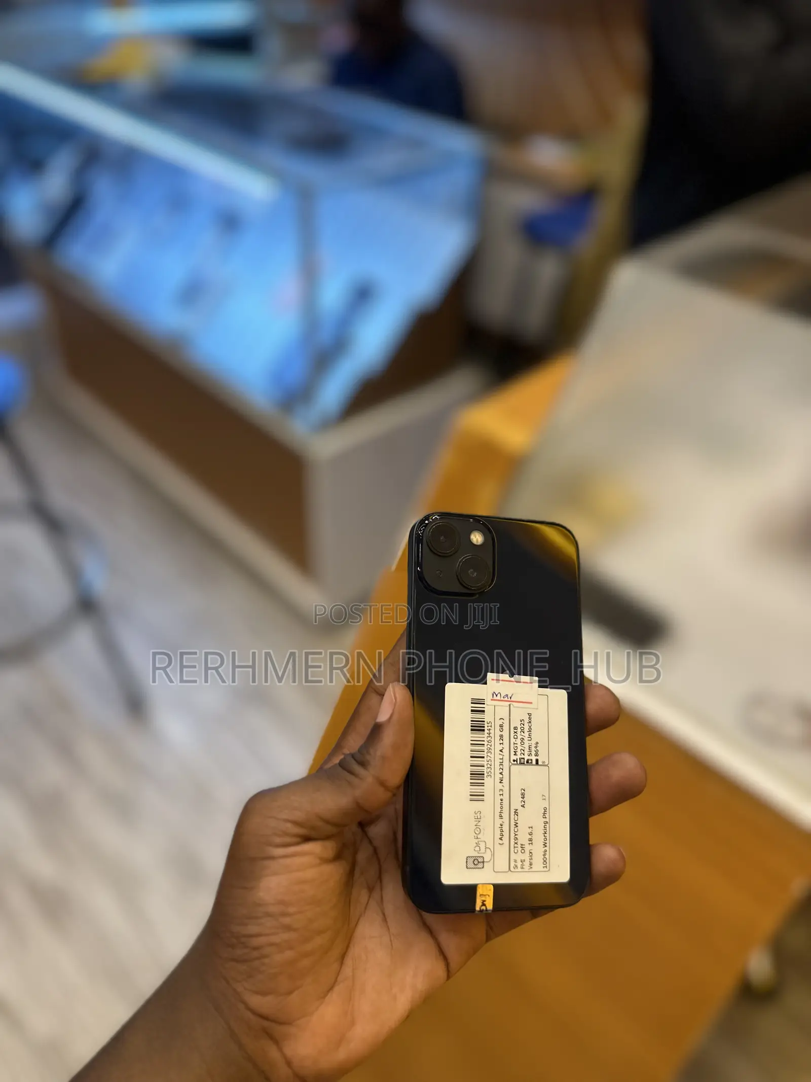 New Apple iPhone 13 128 GB Blue