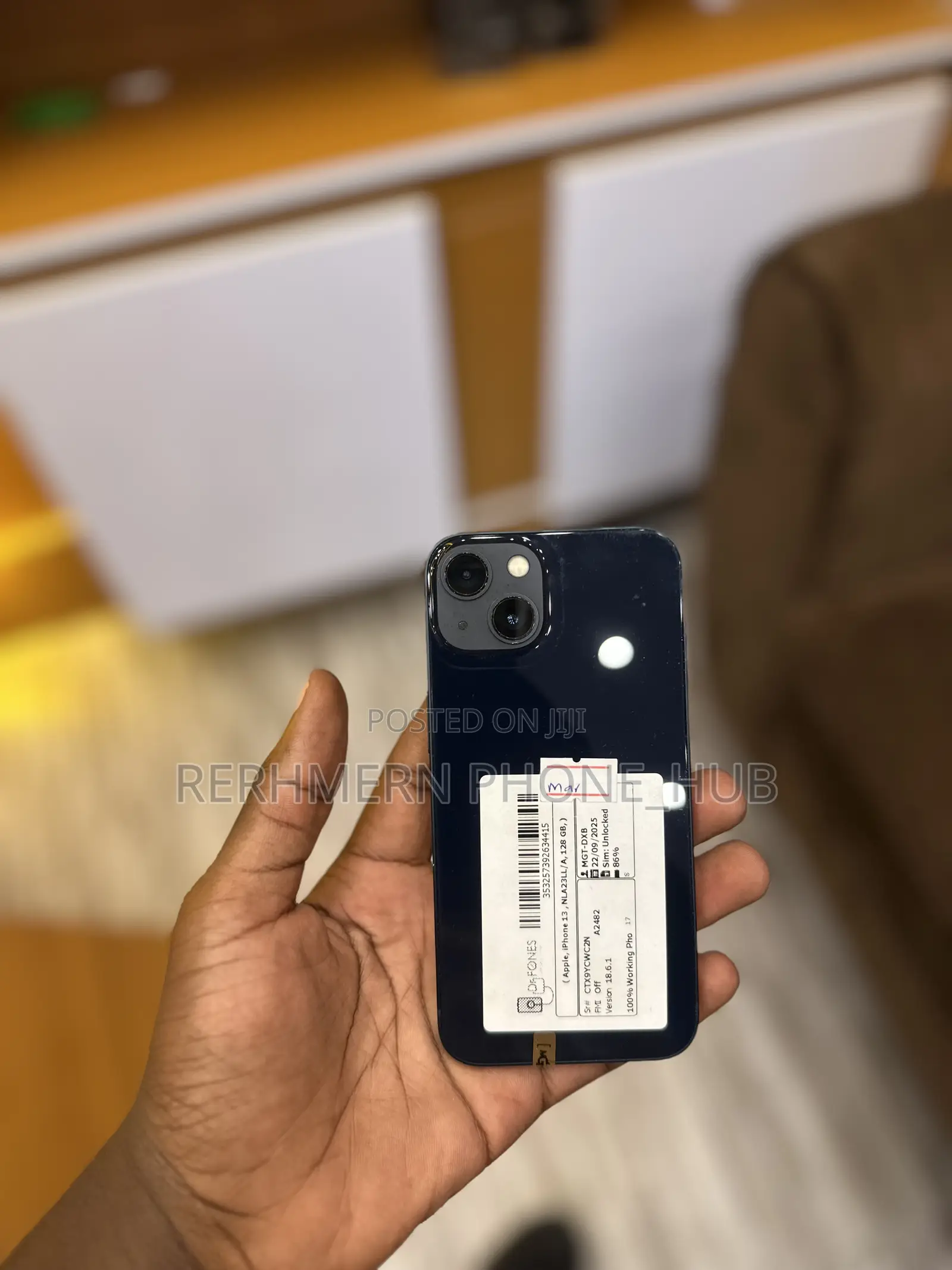 New Apple iPhone 13 128 GB Blue