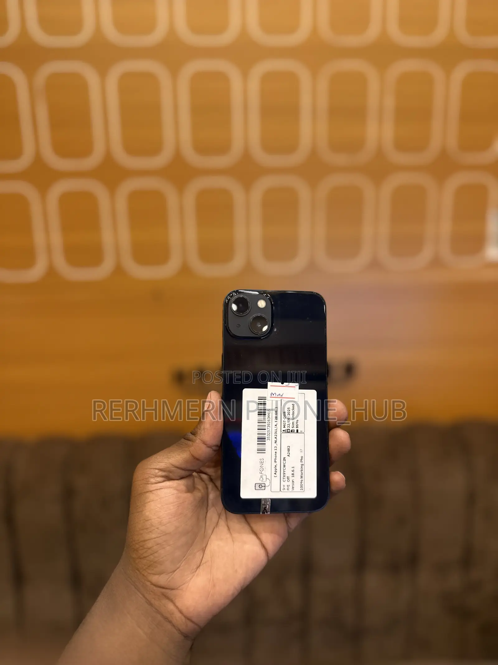 New Apple iPhone 13 128 GB Blue
