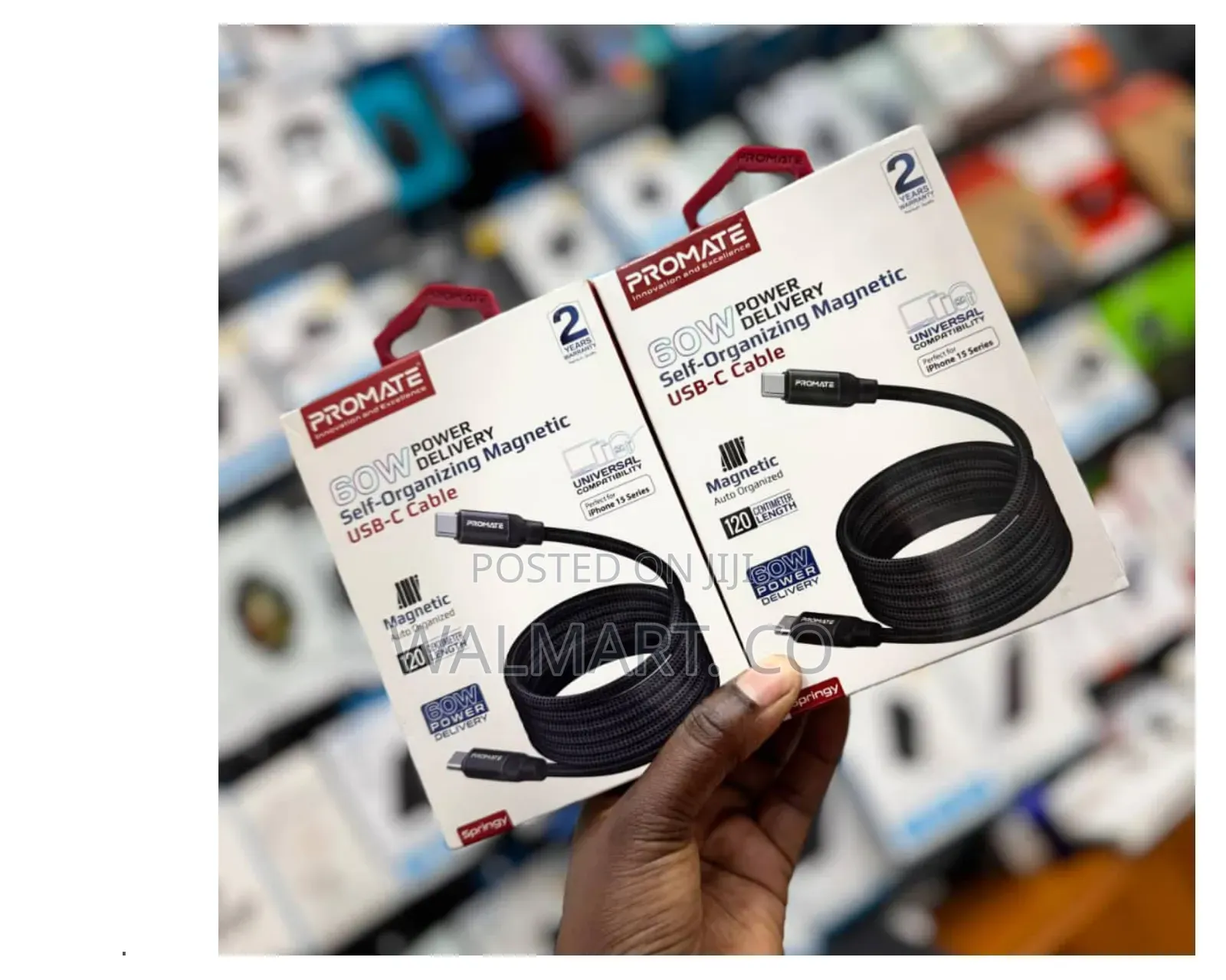 Promate 60w Power Delivery Usb-C Cable
