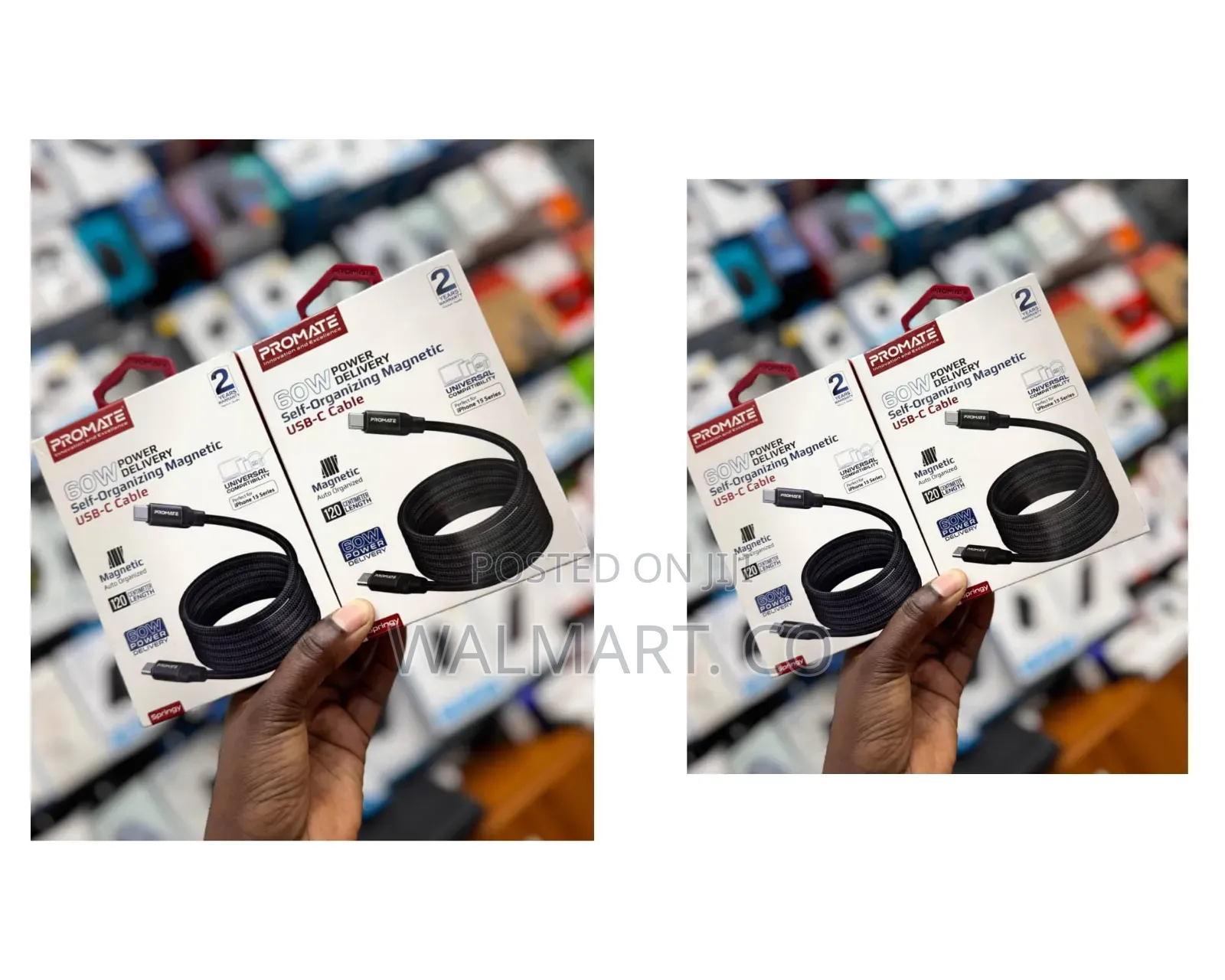 Promate 60w Power Delivery Usb-C Cable