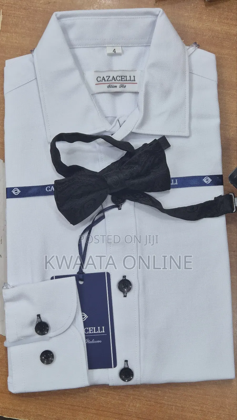 Boys Dress Shirt and Bowtie Set, Highquality, Sizes 2-16yrs