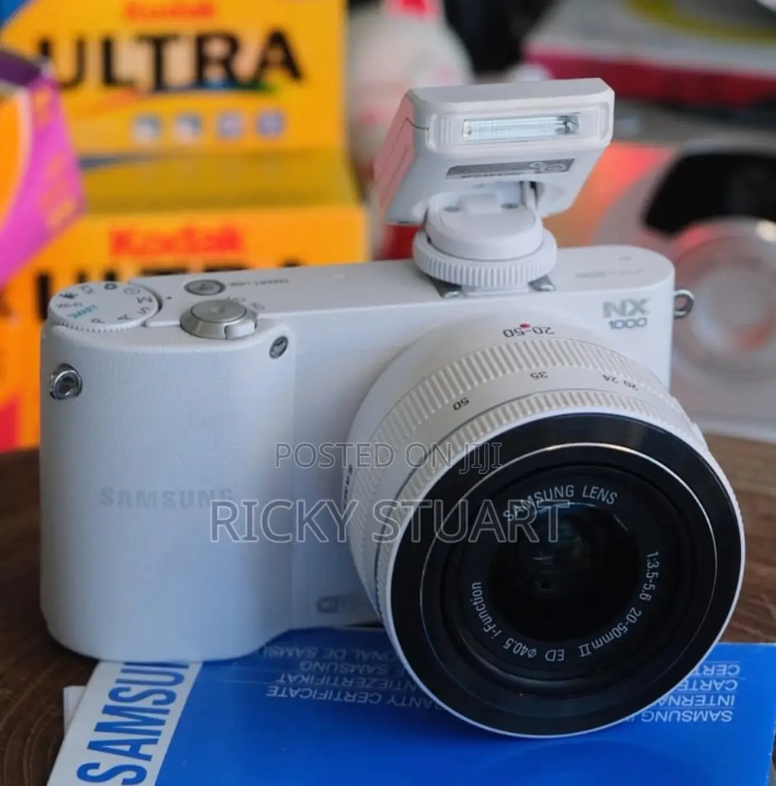 Samsung Nx1000 Mirrorless Digital Camera With 20-50mm Lens 20.3mp