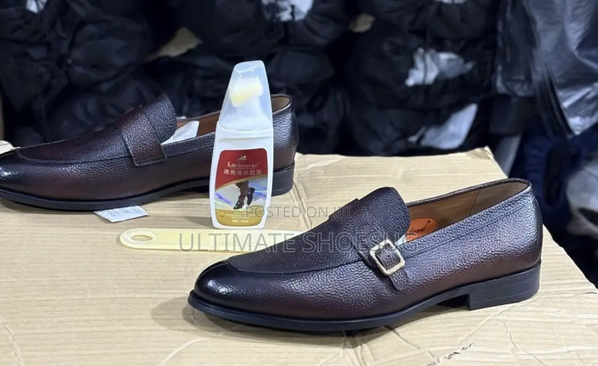 Flip-in Leather Oxfords