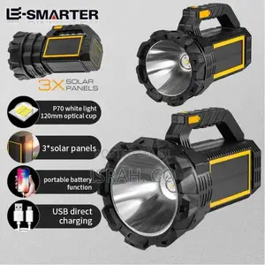 Outdoor Camping Light Security Rechargeable Spotlight Work Hand Lamp
