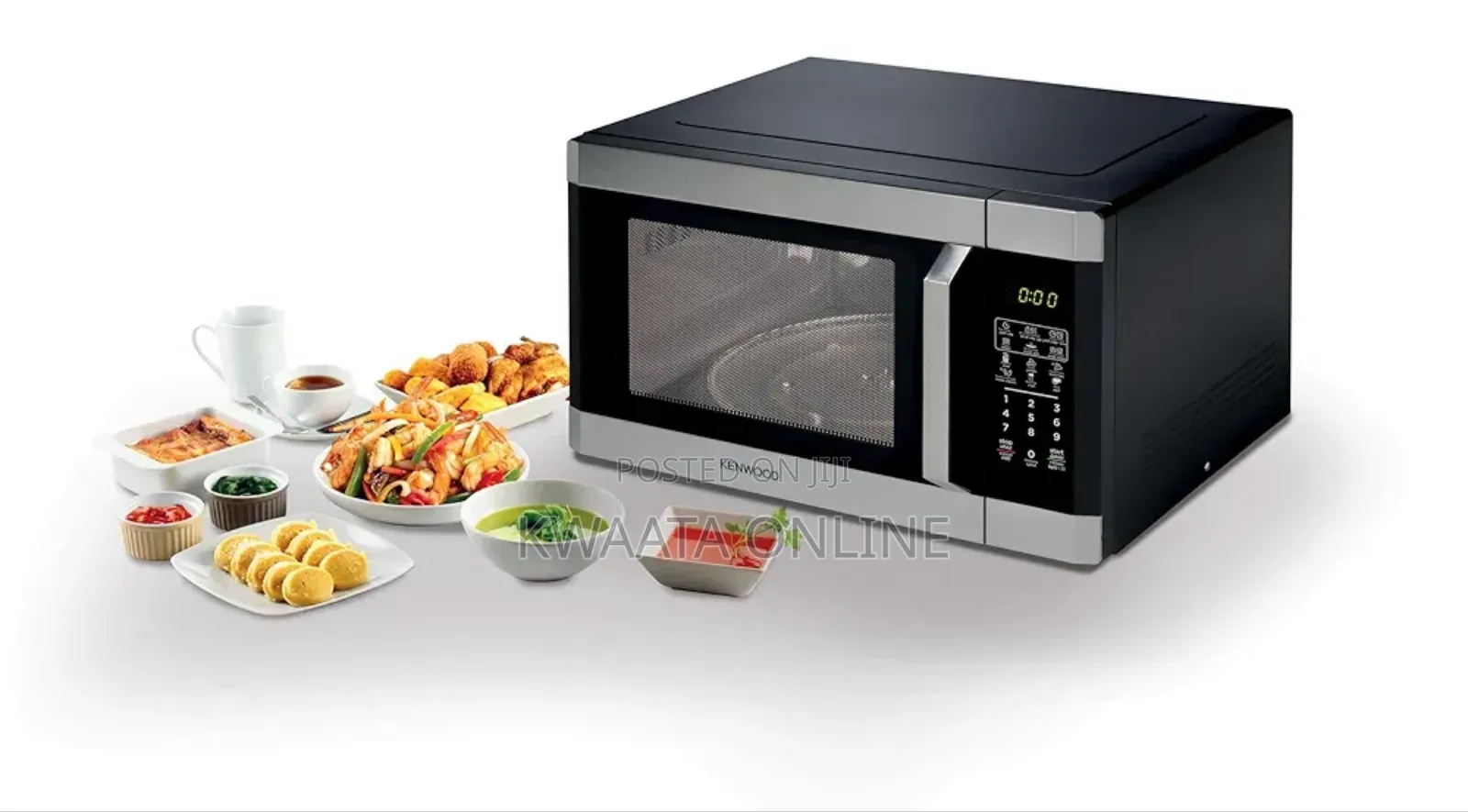 Kenwood 42l Microwave Oven With Grill, Digital Auto Menu,1100w Mwm42