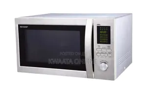 Sharp 43 Liters Microwave With Grill, Steel - R-78bt-St