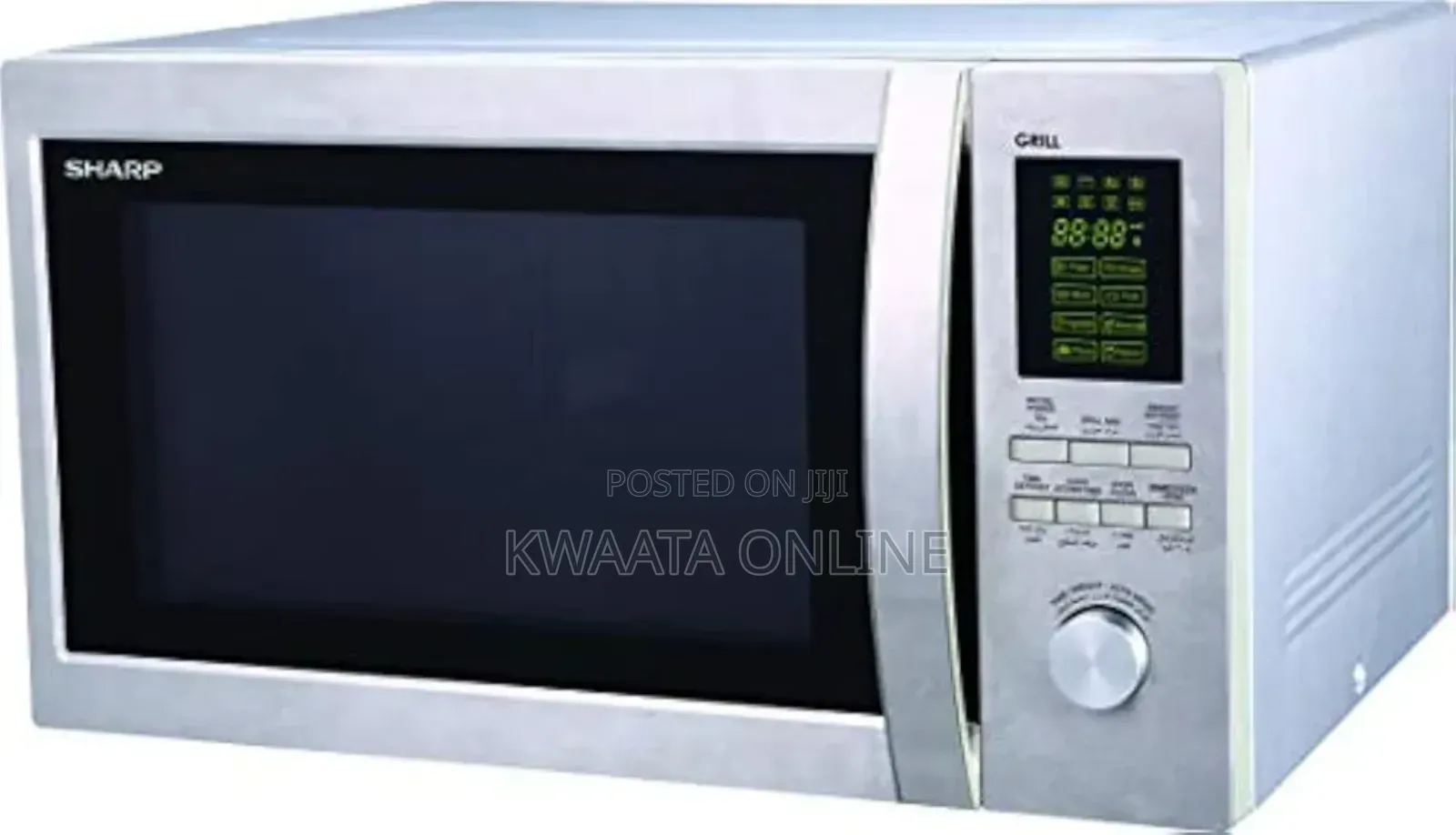 Sharp 43 Liters Microwave With Grill, Steel - R-78bt-St