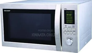 Sharp 43 Liters Microwave With Grill, Steel - R-78bt-St