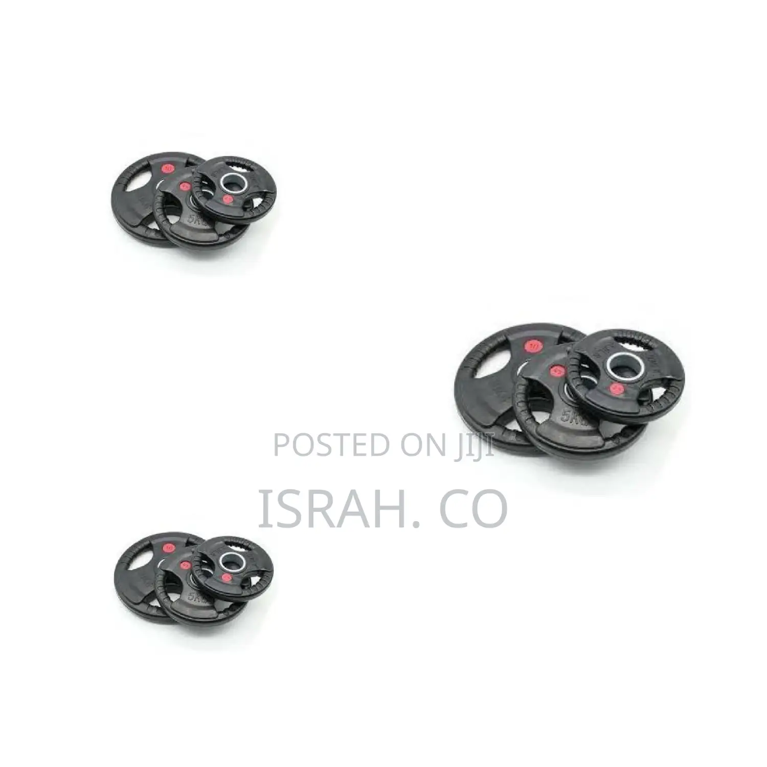 Coated Hand Grip Bumper Weight Plate Discs Cast Iron Weights