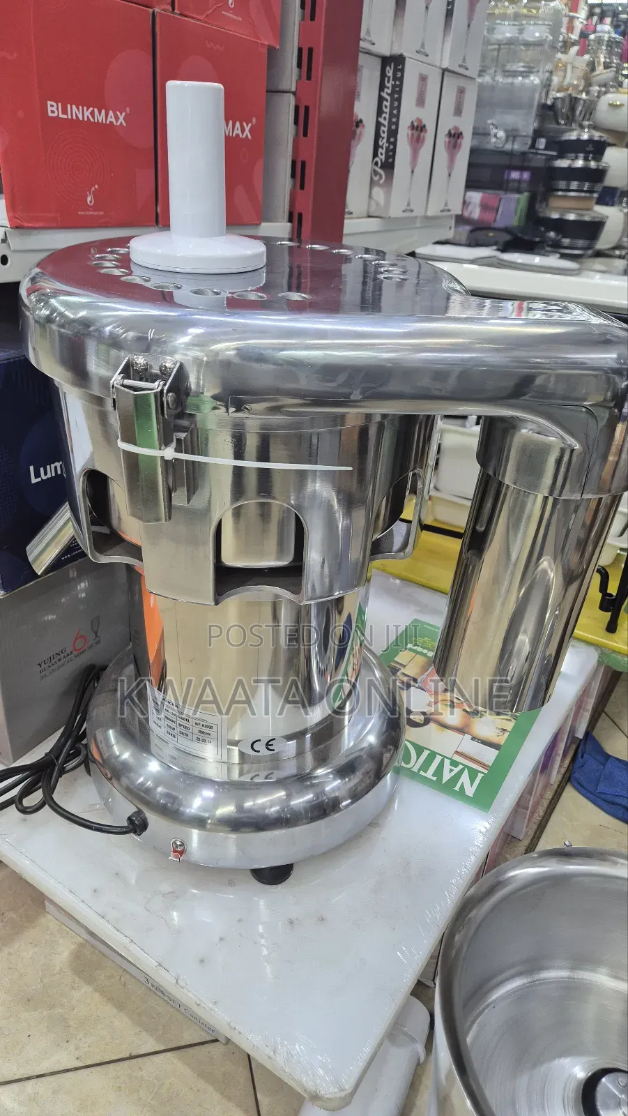 Commercial Heavy Duty All Stainless Steel Centrifugal Juice Extractor