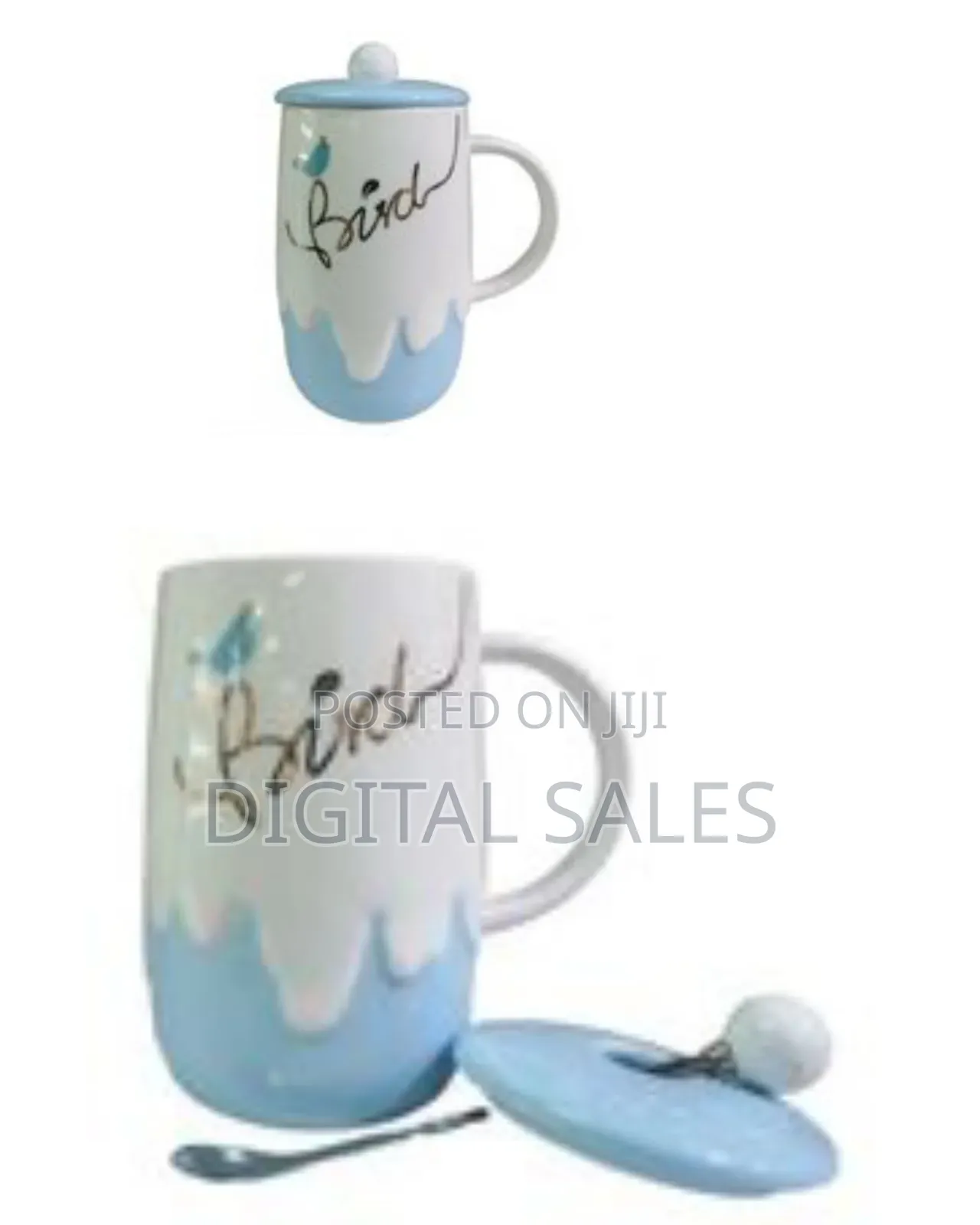 Breakfast Tea Cup Gift Set - Blue