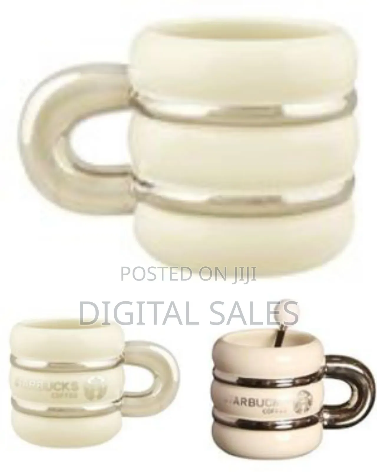 1 Piece Coffee Mug Retro Style Ceramic Breakfast Tea Cup With Spoon