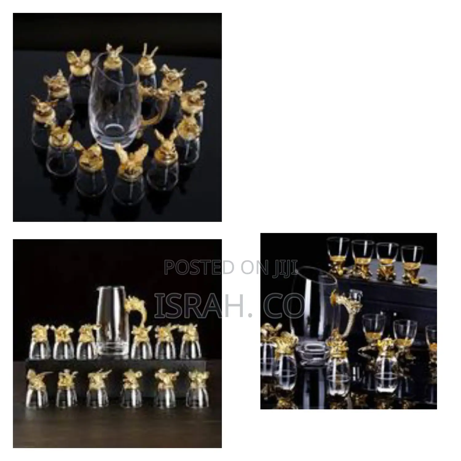 Wine Carafe Twelve Zodiac Signs Tumblers Glasses