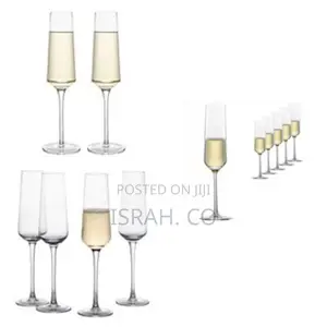 Half Dozen or 6pcs Champagne Glasses