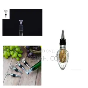 Diamond Crystal Decorative Stainless Steel Champagne Stopper