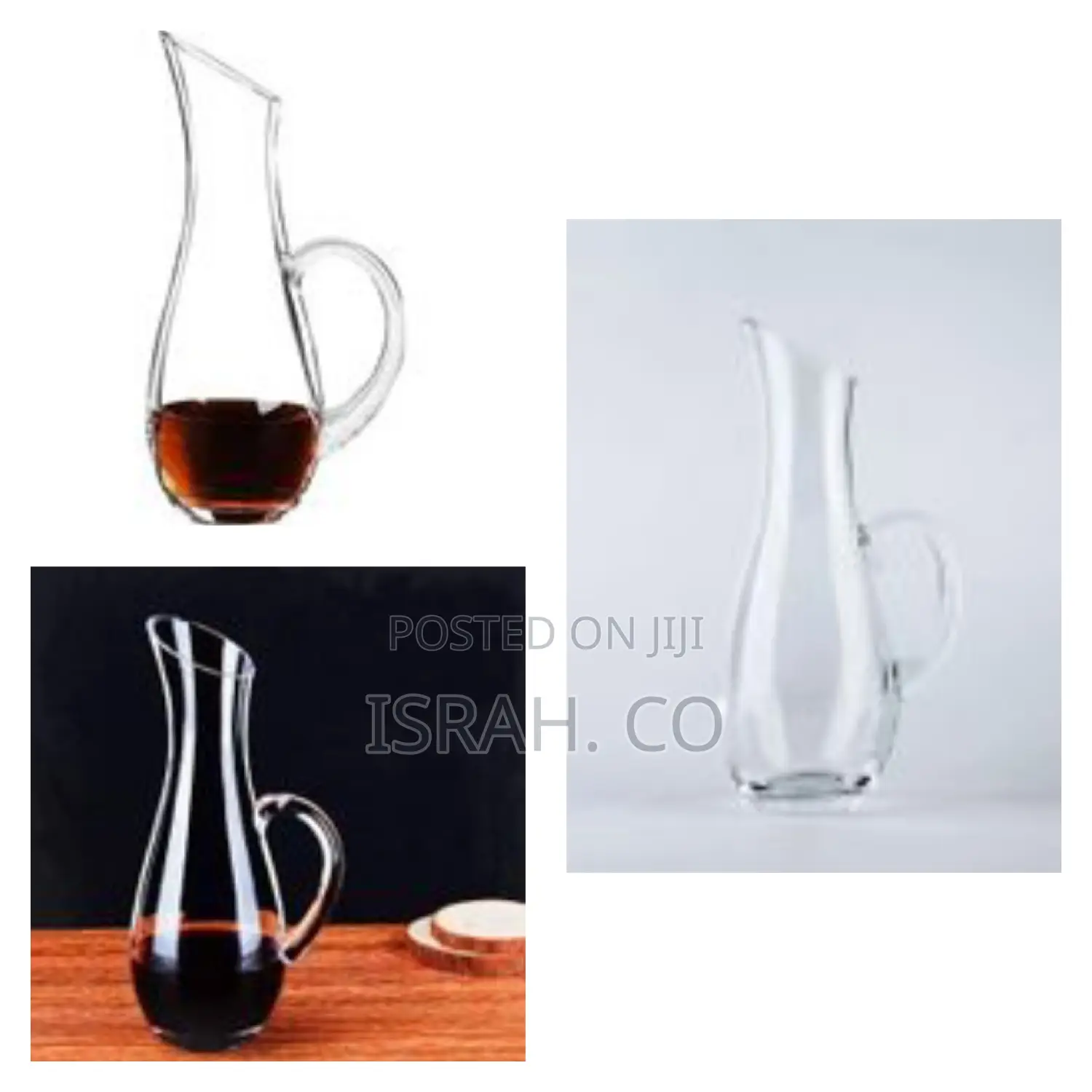 1000ml Glass Wine Decanter With Handle