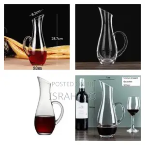 1000ml Glass Wine Decanter With Handle