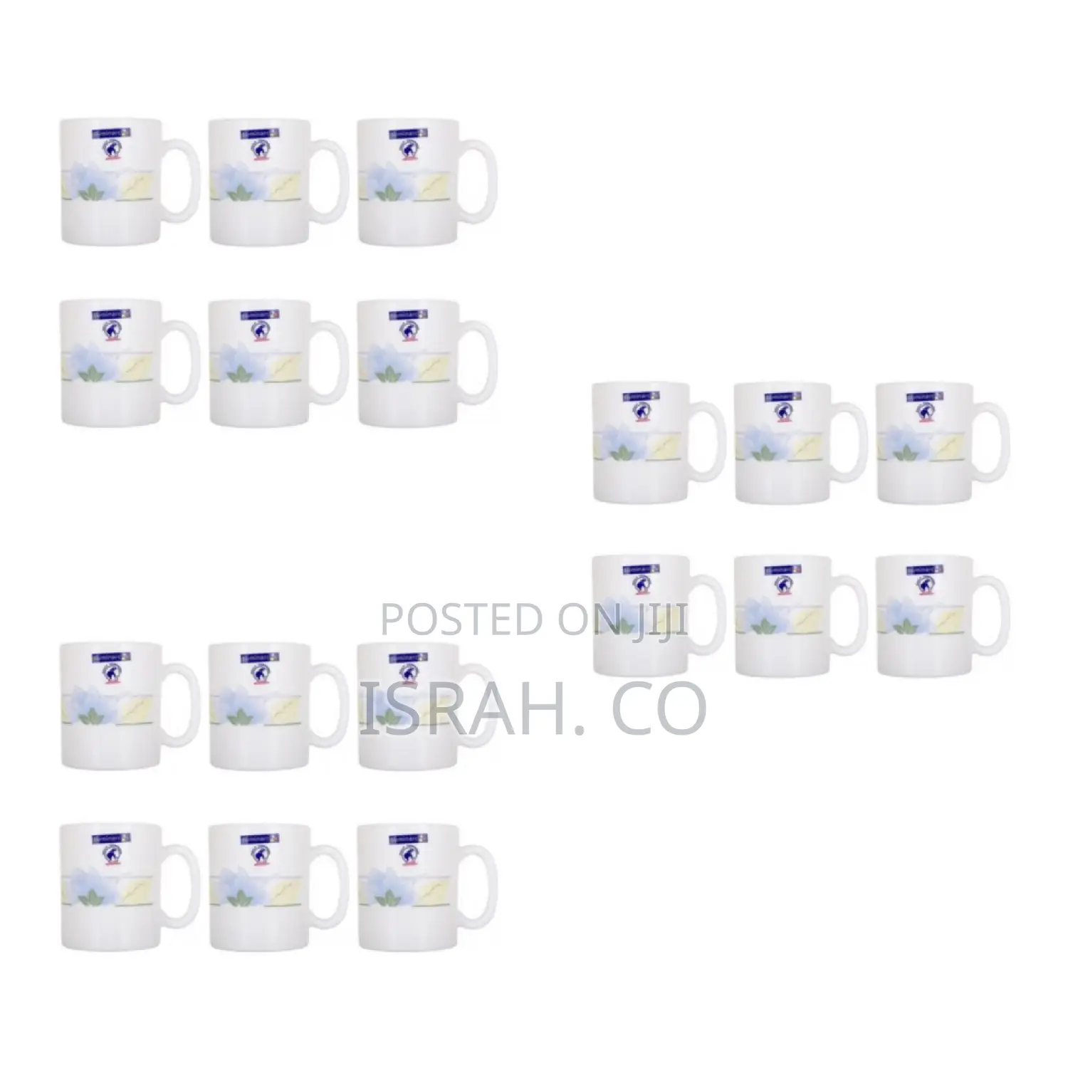 Luminarc 6 Pieces of Luminarc Tea Coffee Mugs