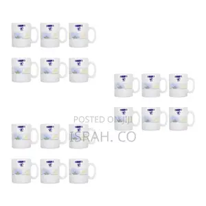Luminarc 6 Pieces of Luminarc Tea Coffee Mugs