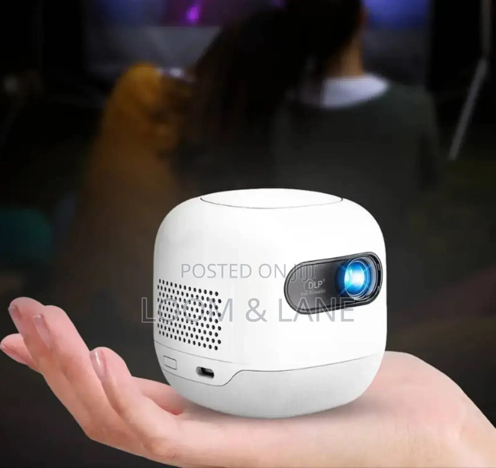 Powerology Palm Size Portable Hd Projector