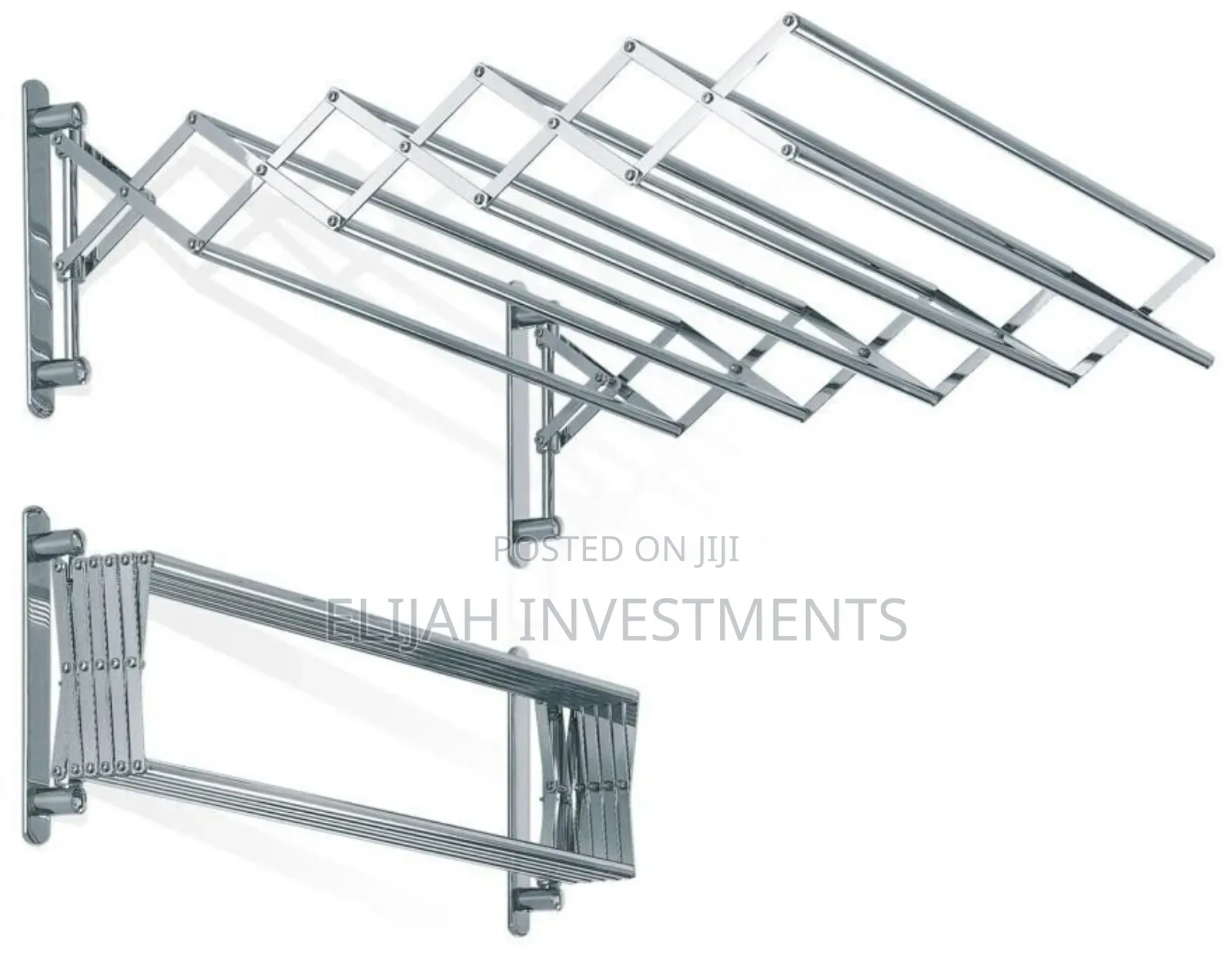 Telescopic Wall Mounted Towel and Clothes Organisers