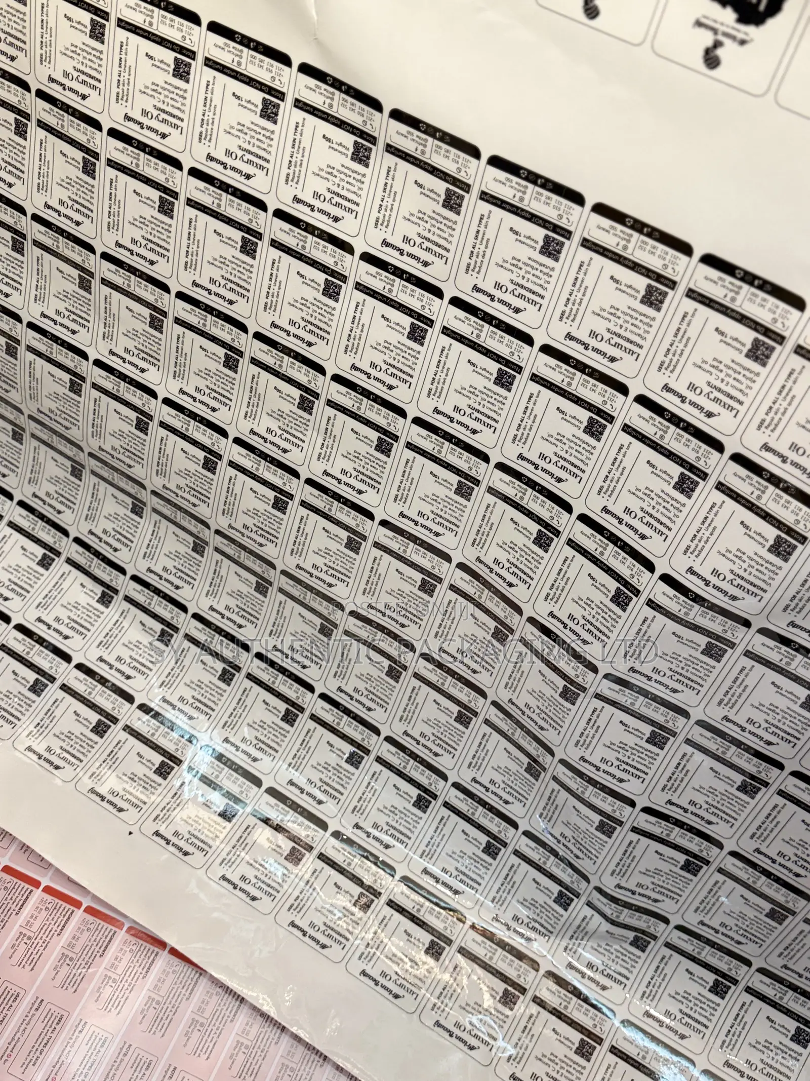 Transparent Sticker Printing